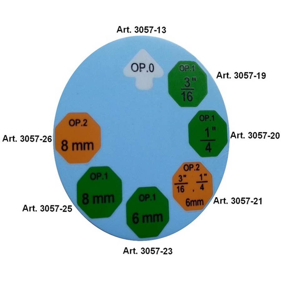 punteruolo op1 8 mm per art.bgs3057 - codice BGS3057-25