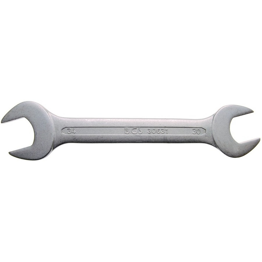 chiave fissa a forchetta doppia 30x34mm - codice BGS30631