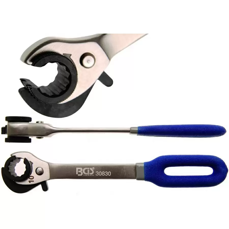 ratchet wrench open 10 mm - code BGS30830 - image