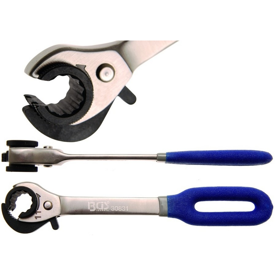 ratchet wrench open 11 mm - code BGS30831