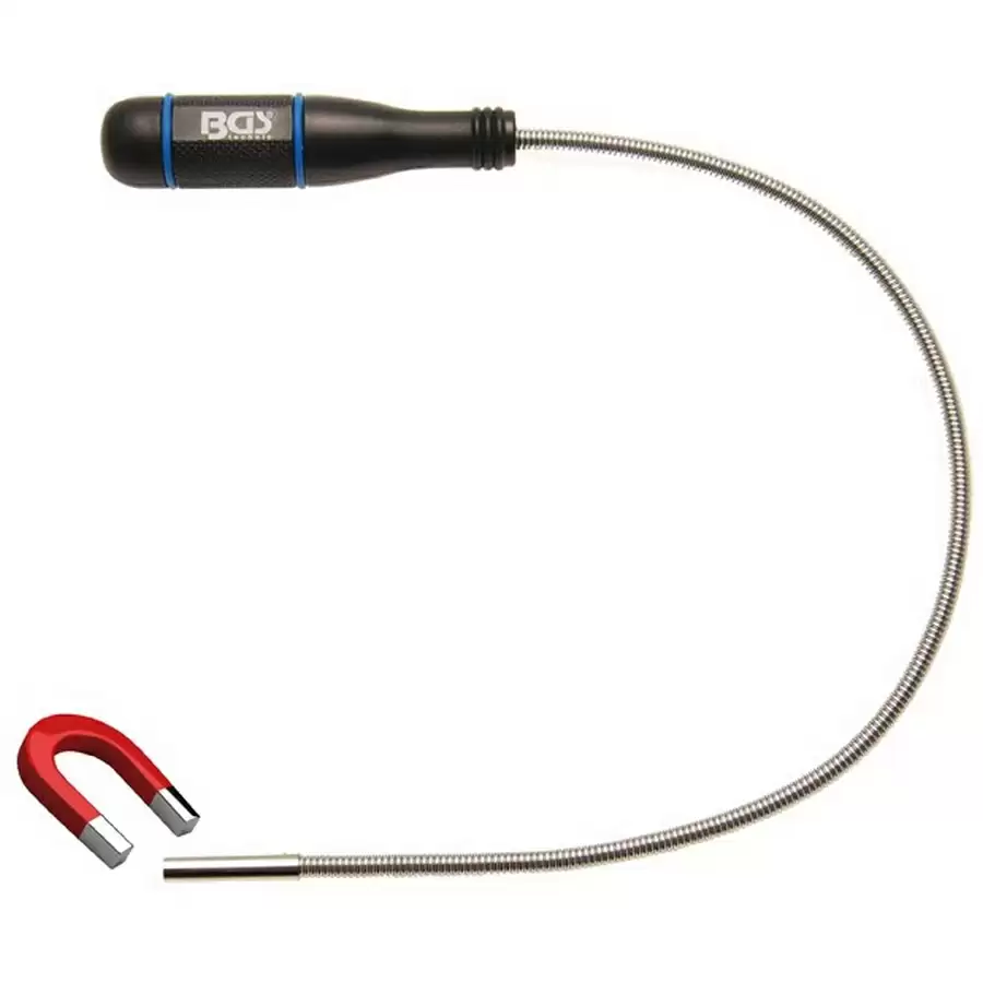 flexible magnetic pick-up tool 500 mm capacity 0.5 kg - code BGS3089 - image