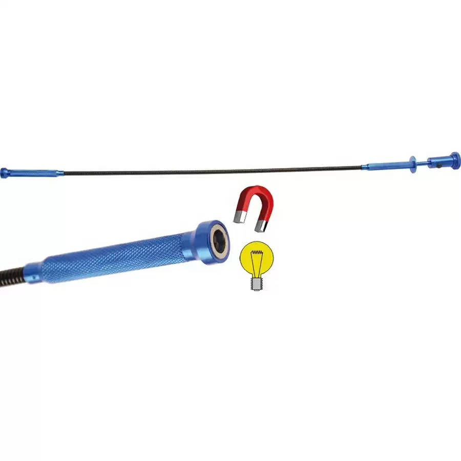 claw / magnetic lifter / light combination tool - code BGS3174 - image