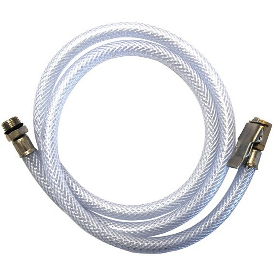 spare hose with adaptor for air inflators 100 cm - code BGS3242-1