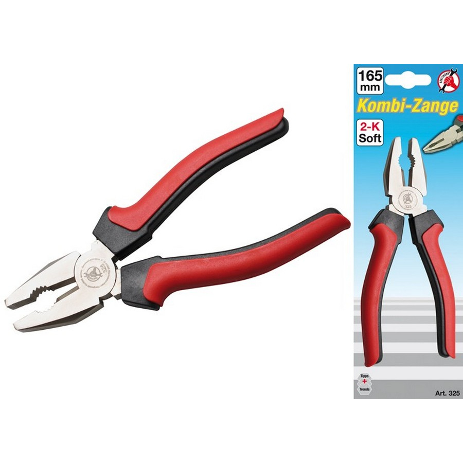 combination pliers length 165 mm - code BGS325