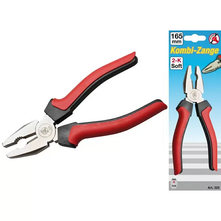 combination pliers length 165 mm - code BGS325 - image