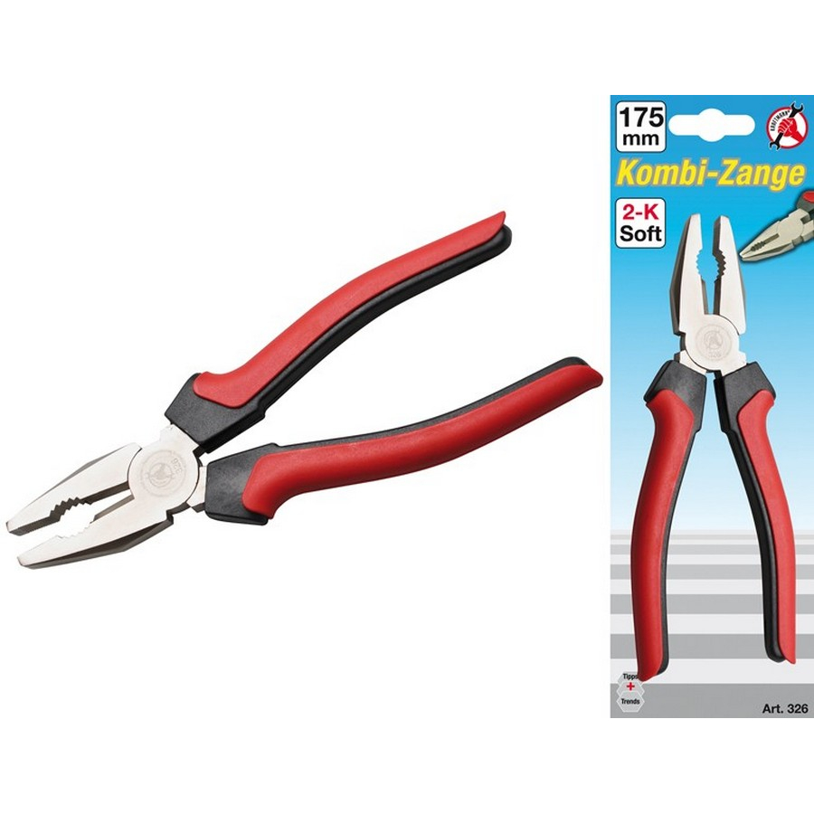 combination pliers length 175 mm - code BGS326