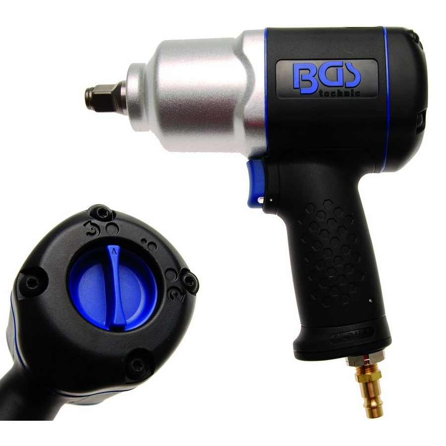 air impact wrench 12.5 (1/2) composite housing 880 nm - code BGS3280