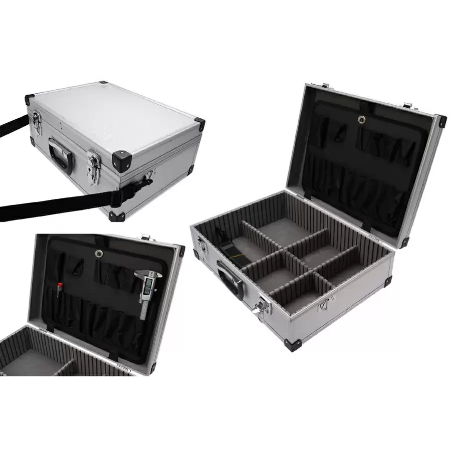 valigia porta utensili alluminio 460x340x150 mm - codice BGS3304 - image