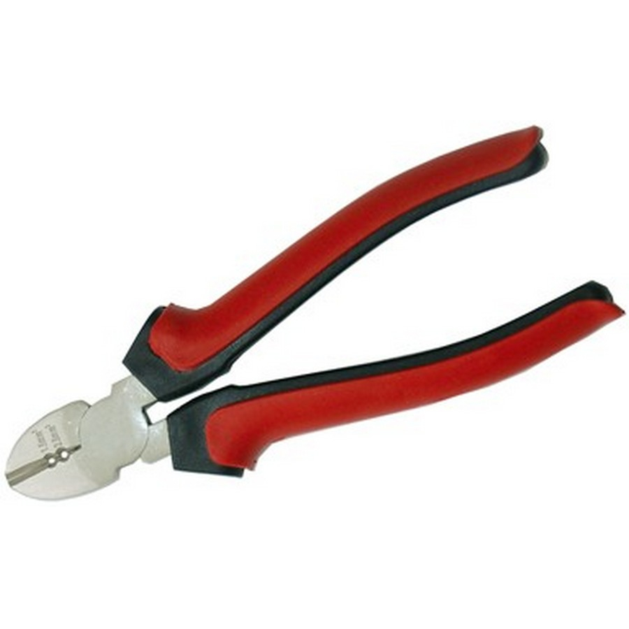 diagonal side cutter 165 mm long with wire stripping function (1.5 mm² & 2.5 mm²) - code BGS332