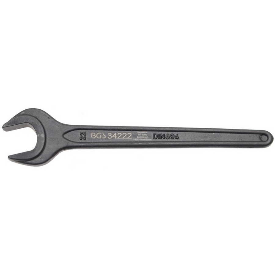 single open end spanner 22 mm - code BGS34222