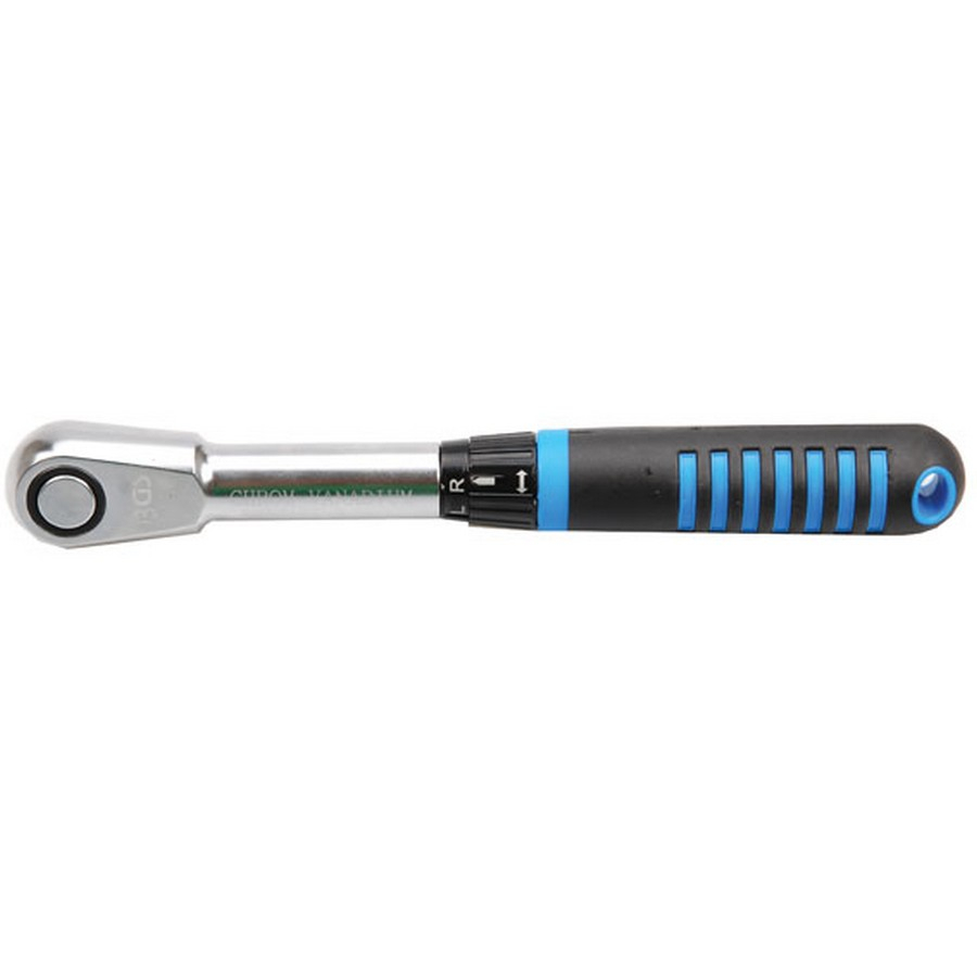 reversible ratchet for single-handed-use 3/8