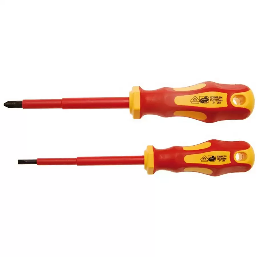 2-piece vde electrician',s screwdriver set - code BGS35812 - image
