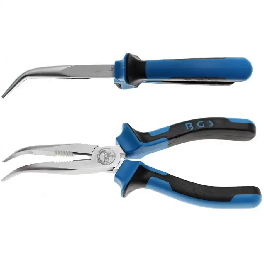bent nose pliers 200 mm - code BGS373 - image
