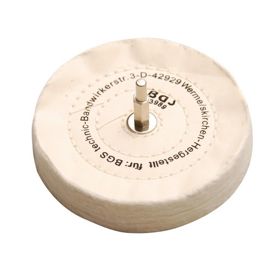 disco de polimento com mandril de 6 mm - cód. BGS3989