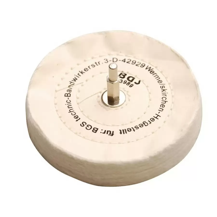 polishing disc with 6 mm mandrel - code BGS3989 - image