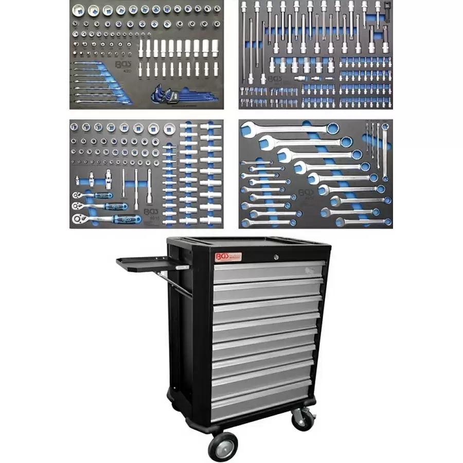 workshop trolley bgs 4100 with 293 tools - code BGS4090 - image