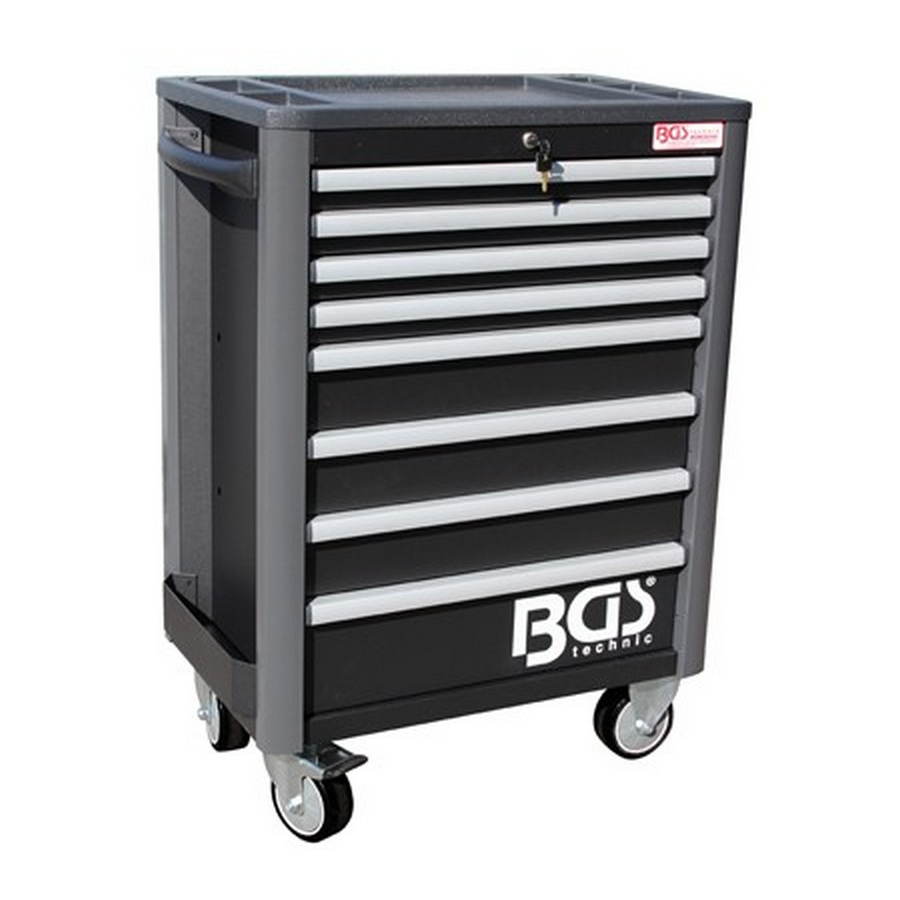8-drawer workshop trolley pro empty - code BGS4111
