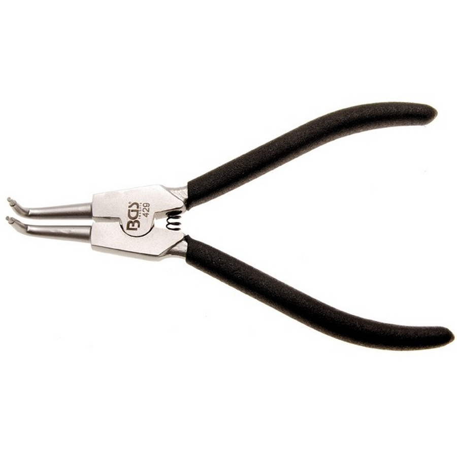 circlip pliers 180 mm angular for outside circlips - code BGS429