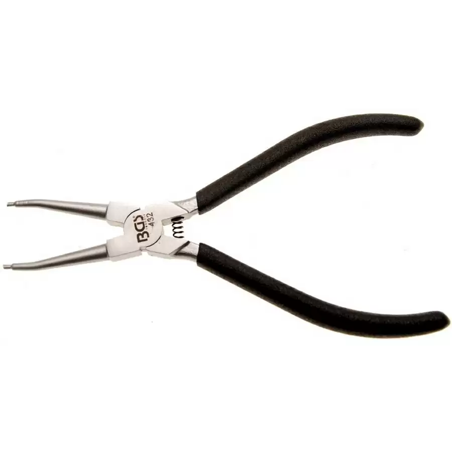 circlip pliers 180 mm straight for inside circlips - code BGS432 - image