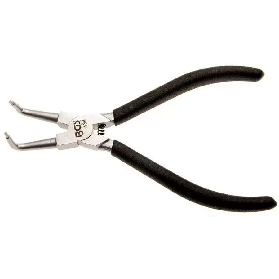 circlip pliers 180 mm angular for inside circlips - code BGS434 - image