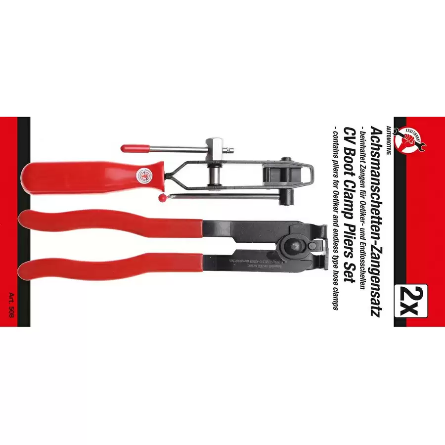 cv boot clamp pliers set - code BGS508 - image