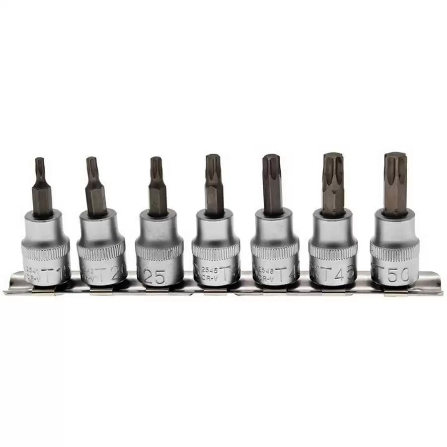 serie 7 pz buss.torx maschio att.3/8
