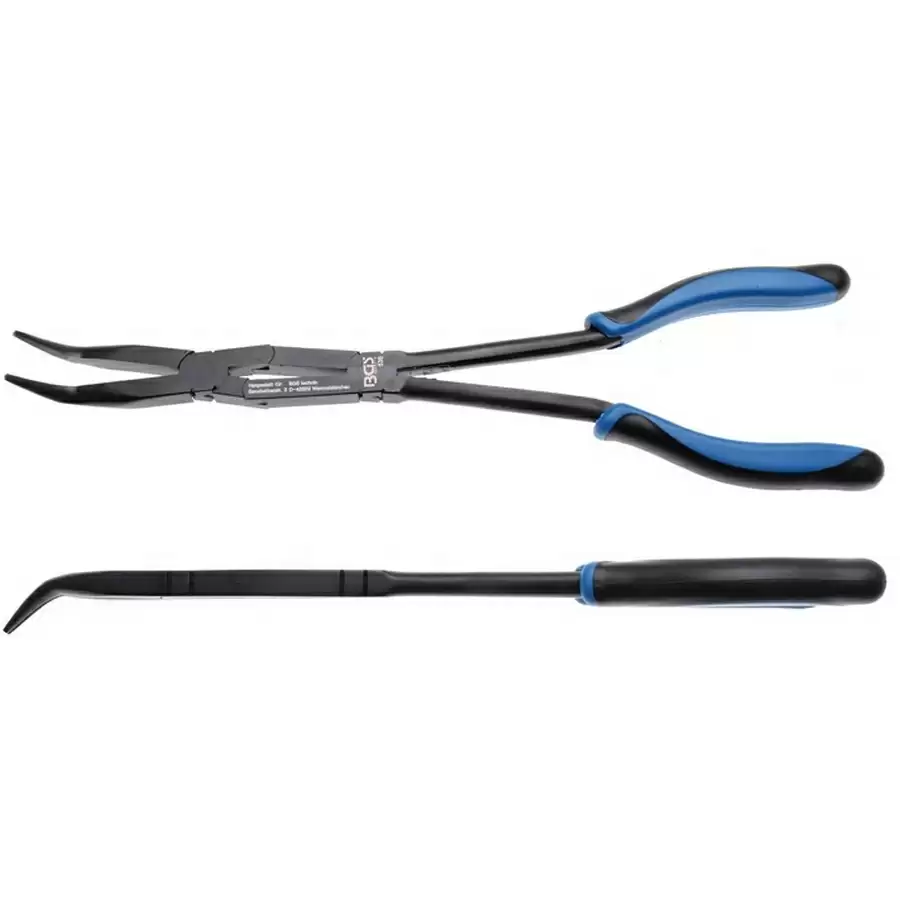 double-joint pliers with offset tips - code BGS535 - image