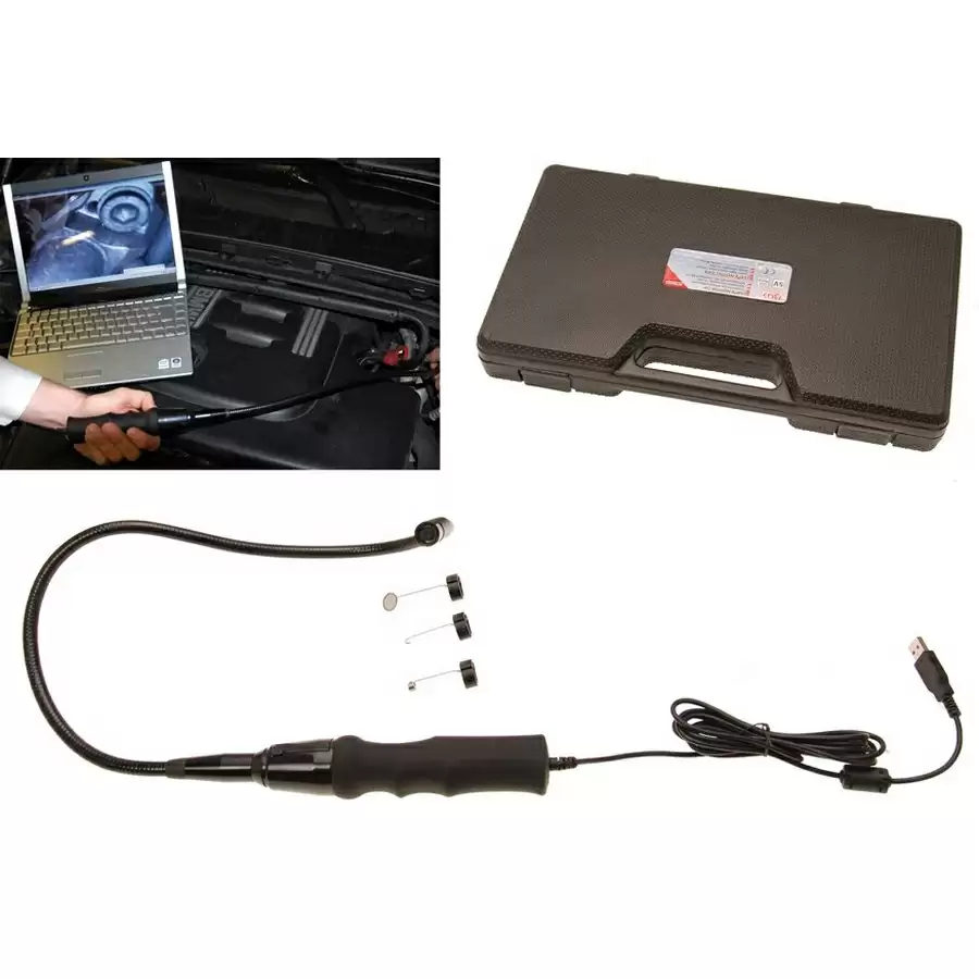 USB-Endoskop mit LED-Beleuchtung - Code BGS63220 - image