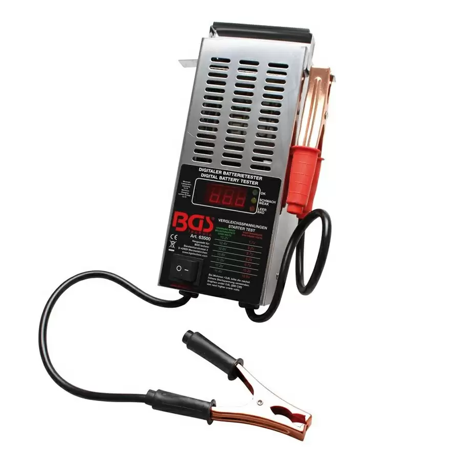 testador de carga de bateria digital - código BGS63500 - image
