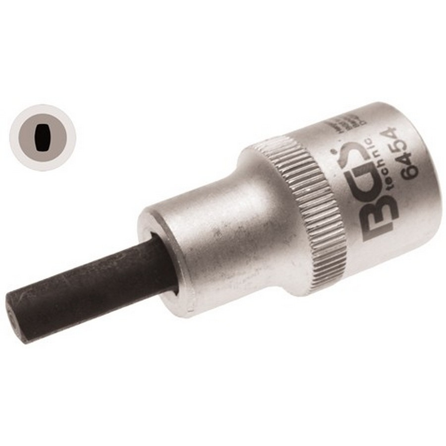 soquete extensor para braçadeira do amortecedor 5 x 7 mm - código BGS6454