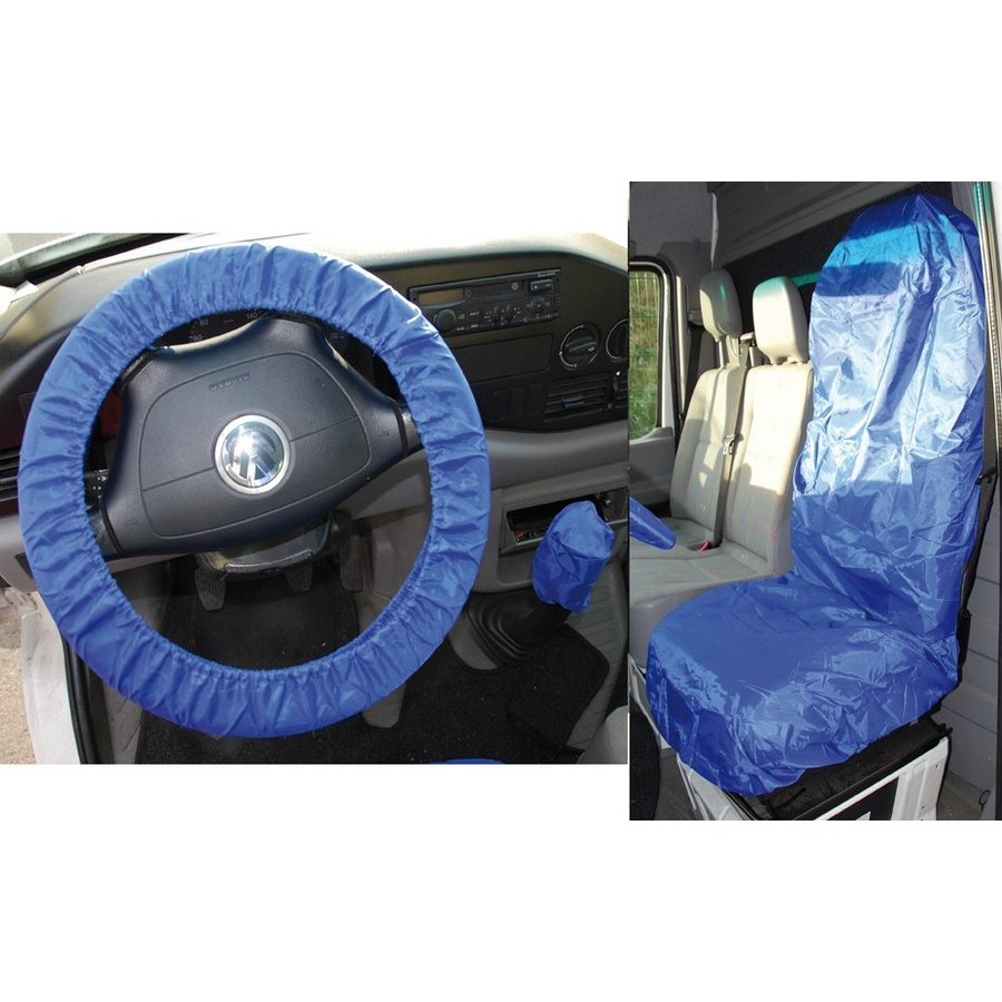 set coprisedile+coprivolante+coprileva cambio,poliestere - codice BGS66531