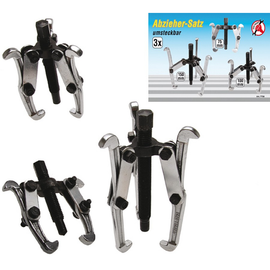 3-piece puller set - code BGS7730