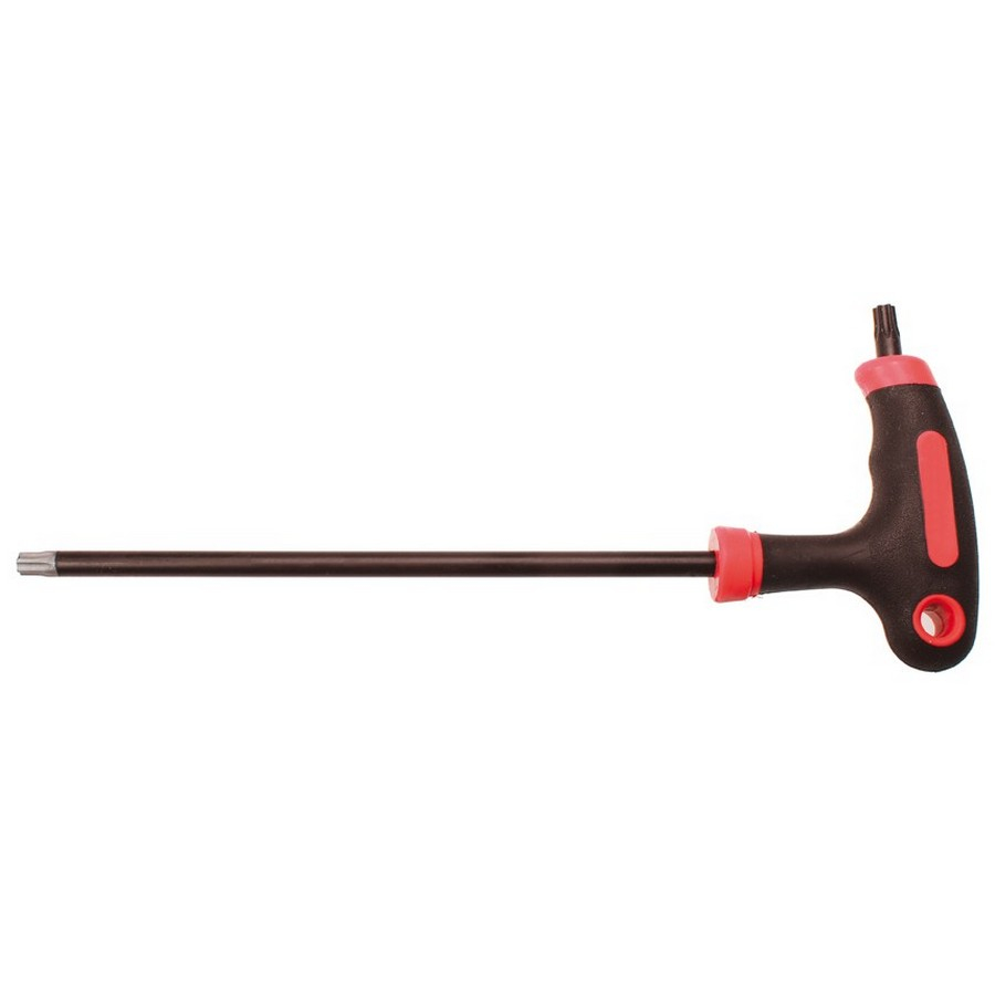 llave en T para tornillos estrella en T t15 longitud 145 mm - código BGS7880-T15