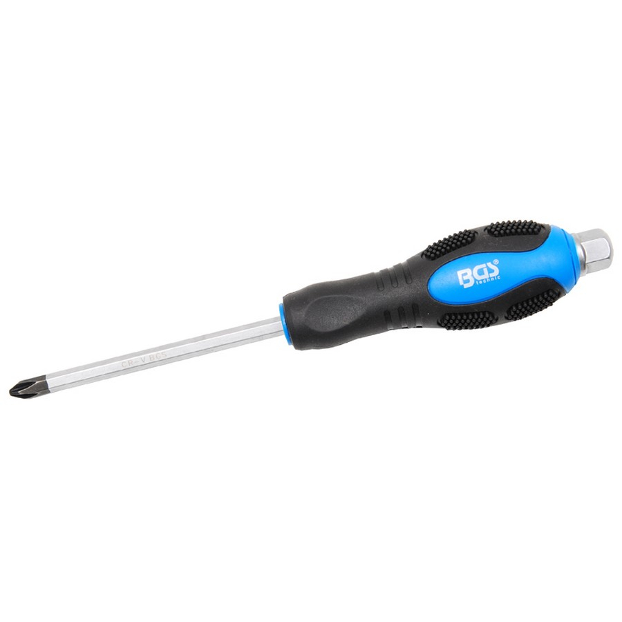 screwdriver ph no. 2x100 mm with hexagon - code BGS7913