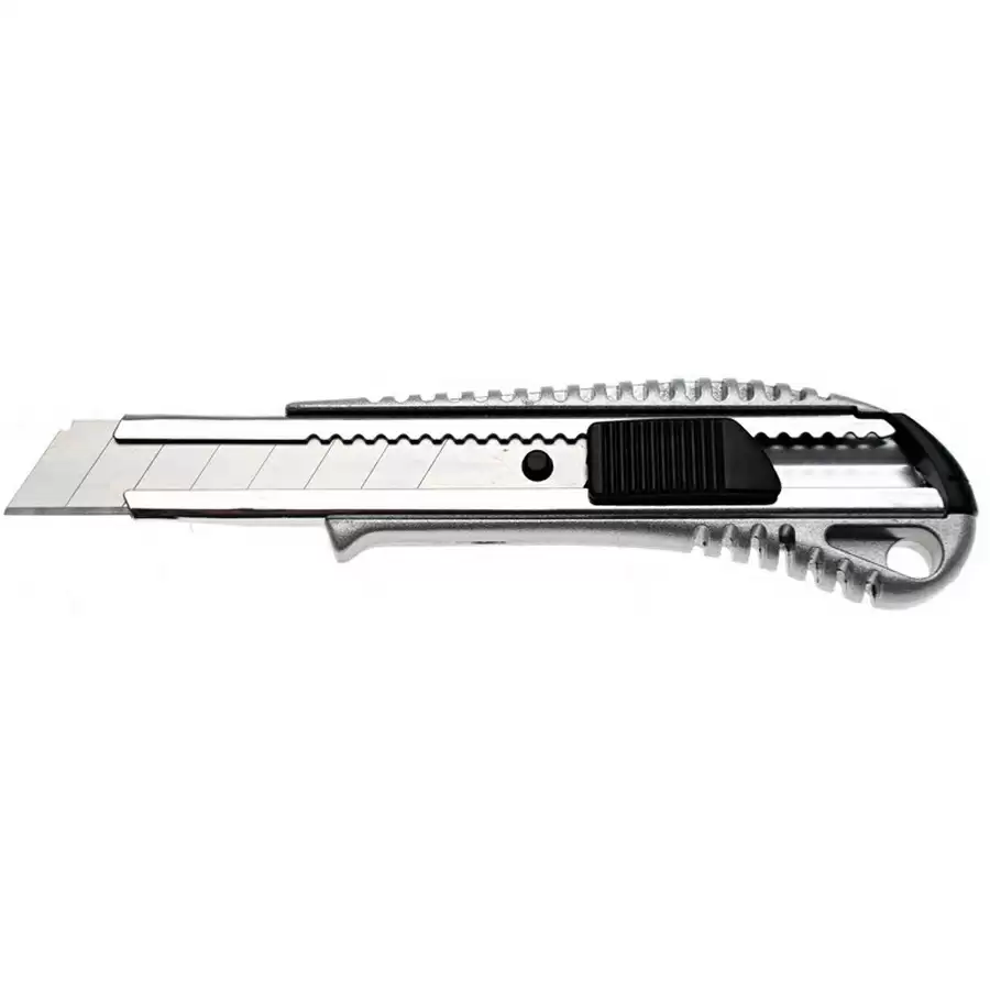 retractable knife diecast zinc body 18 mm blade - code BGS7958 - image