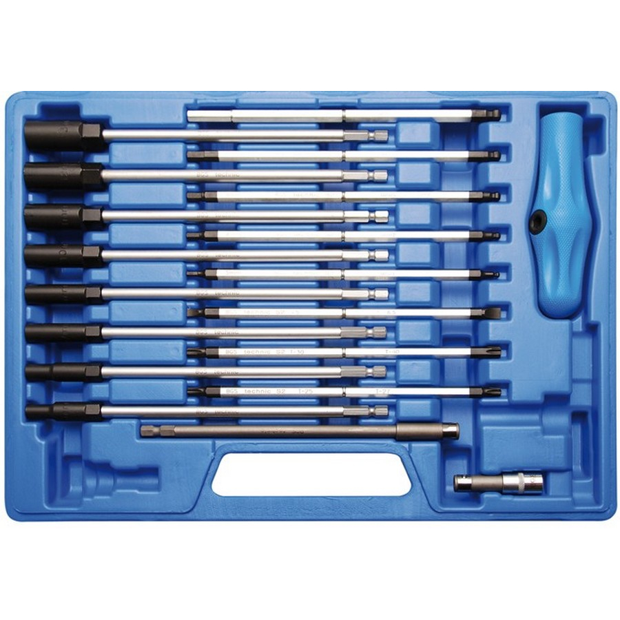 19-piece special t-handle screwdriver set - code BGS7985