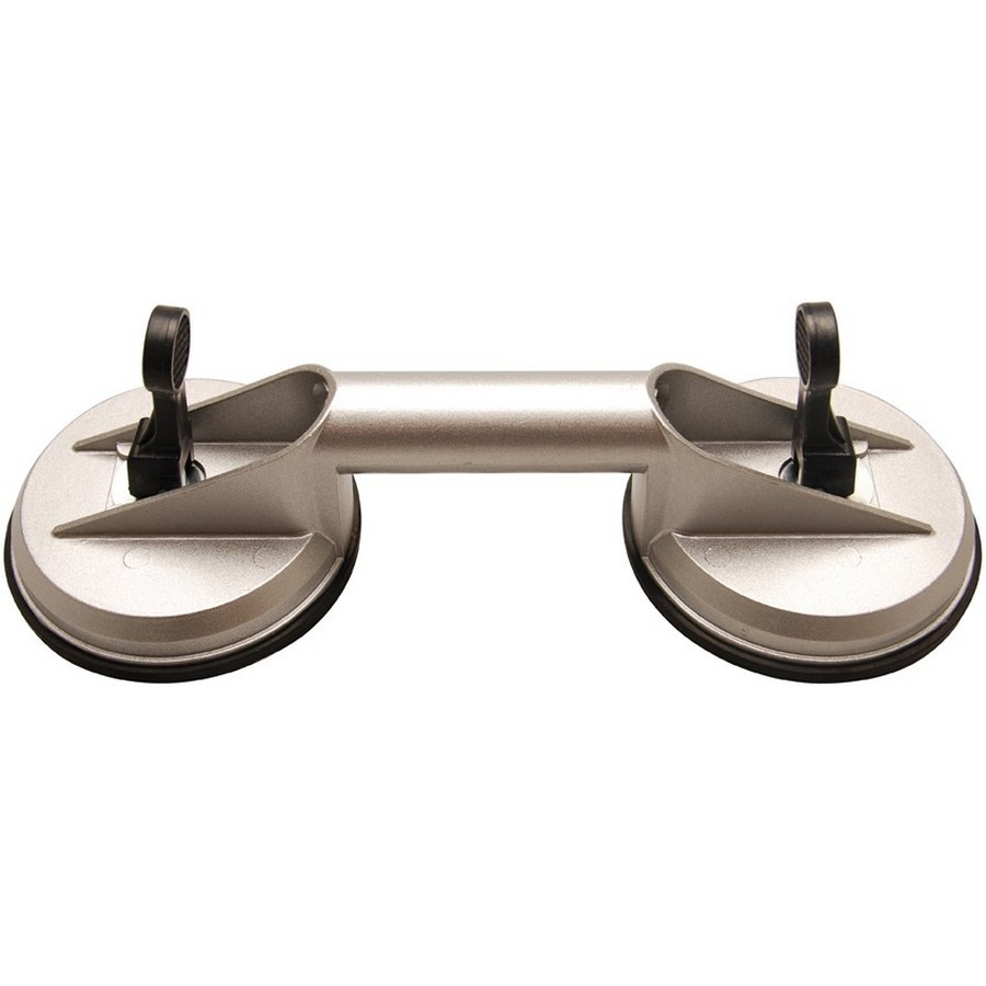 double rubber suction ø 115 mm aluminum - code BGS7993