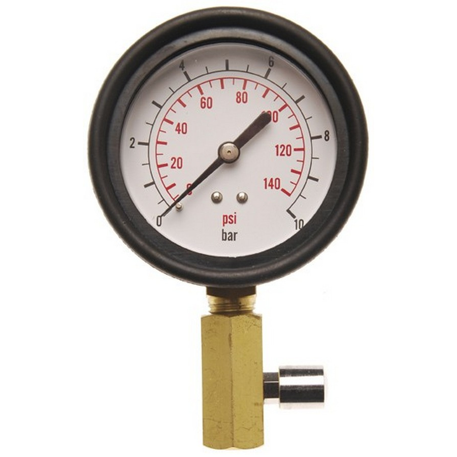 manometer mit ventil für öldruckprüfgerät bgs 8007 - code bgs8007-1