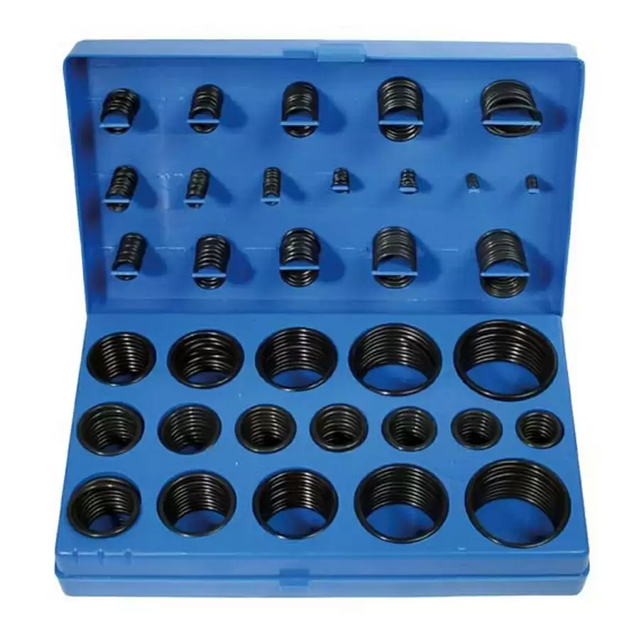 Variedade de anéis tóricos de 419 peças ø 3-50 mm - código BGS8045 - image
