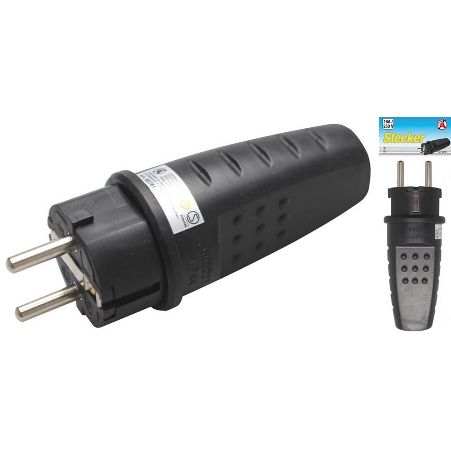 industrial plug (male) 16a / 250v - code BGS80761