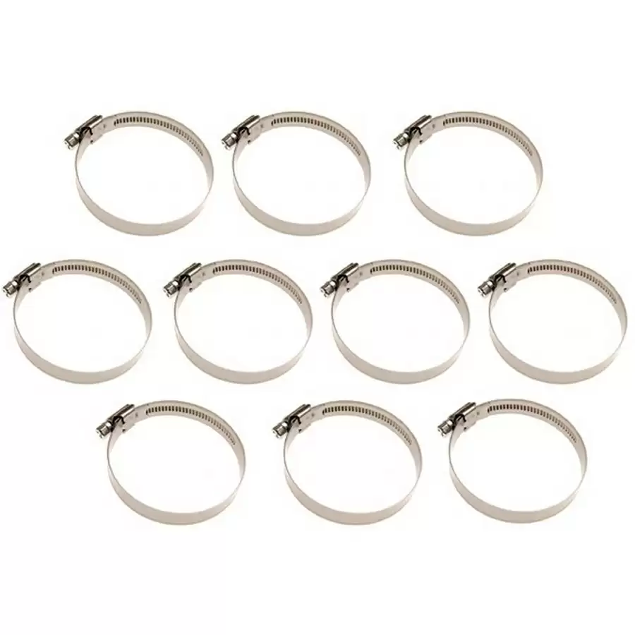 hose clamp 40x60 mm stainless steel 10 pcs. - code BGS8095-40x60 - image