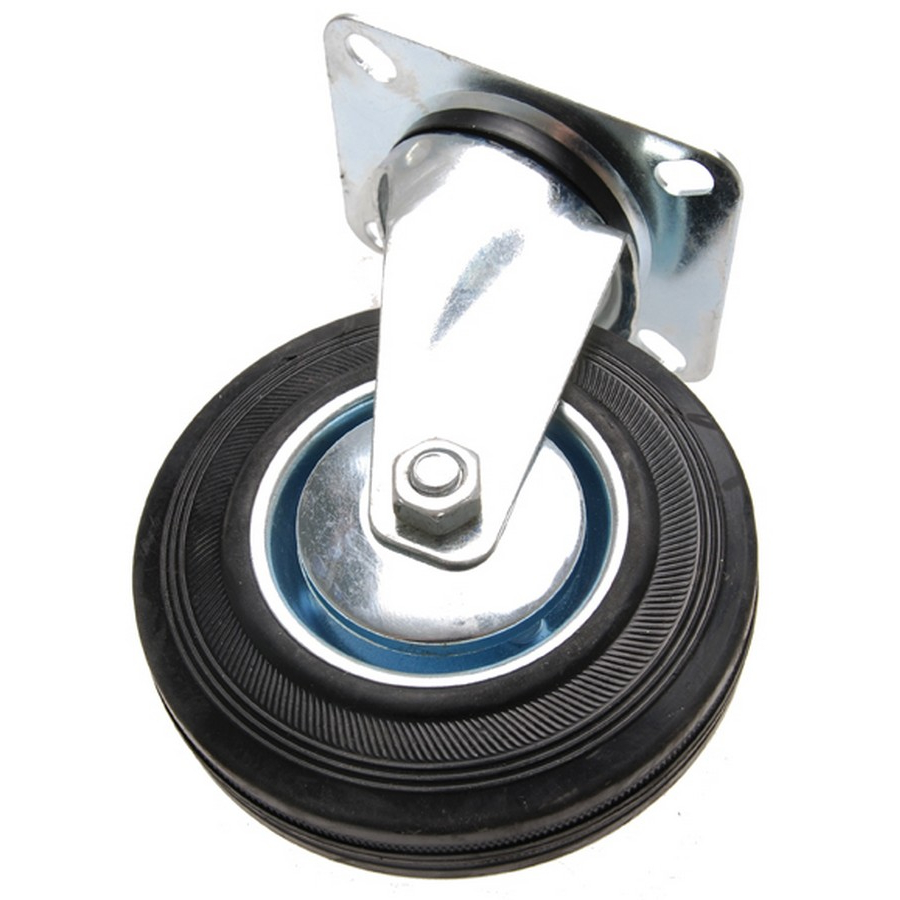 Rueda giratoria de 100 mm con base - código BGS80955