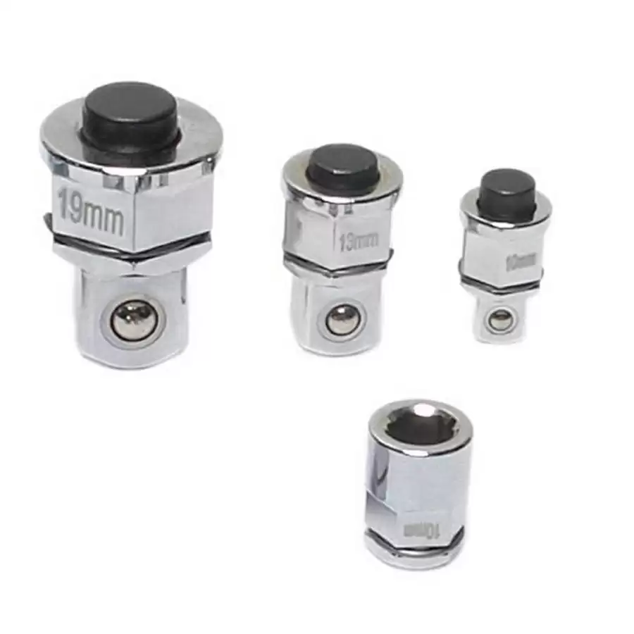 4-piece adaptor set for ratchet wrenches - code BGS8210 - image