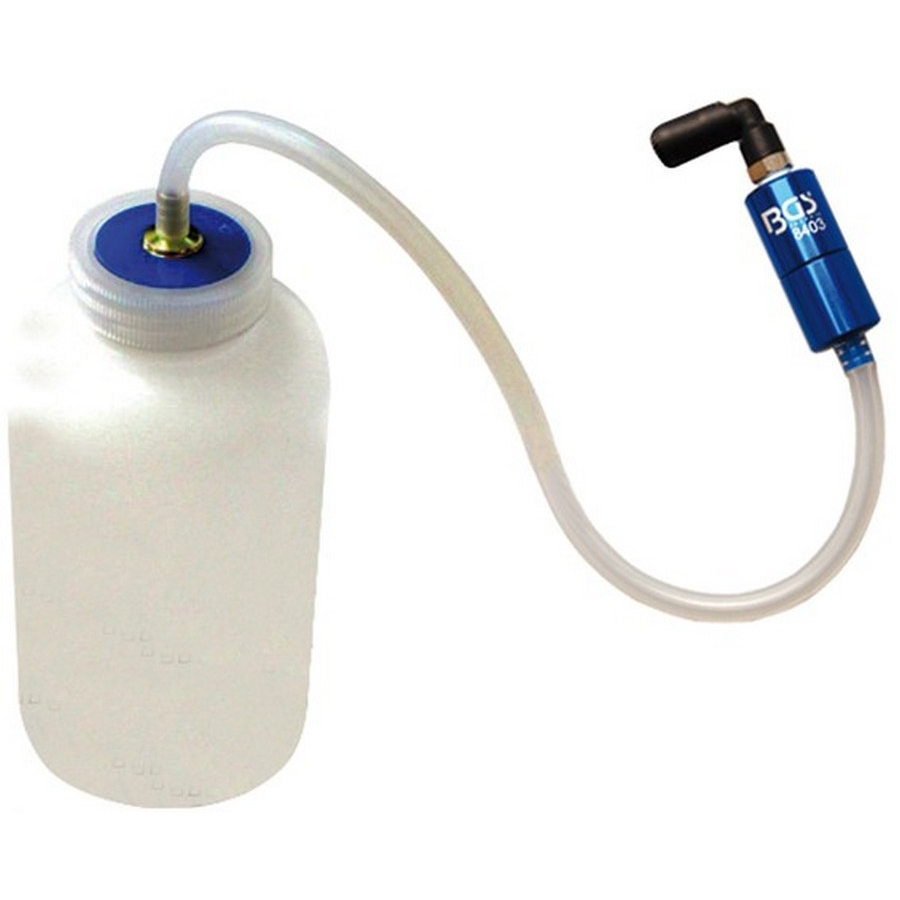 válvula de sangria de freio com garrafa de recepção de fluido - código BGS8403-1