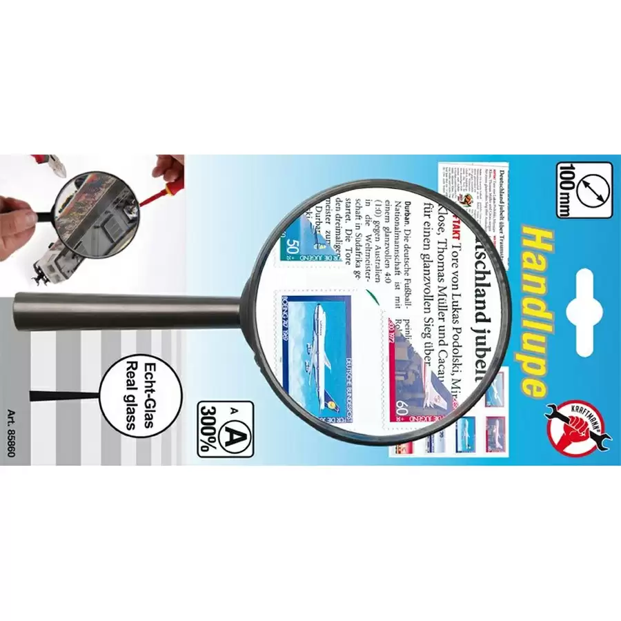 magnifying glass  100 mm - code BGS85860 - image
