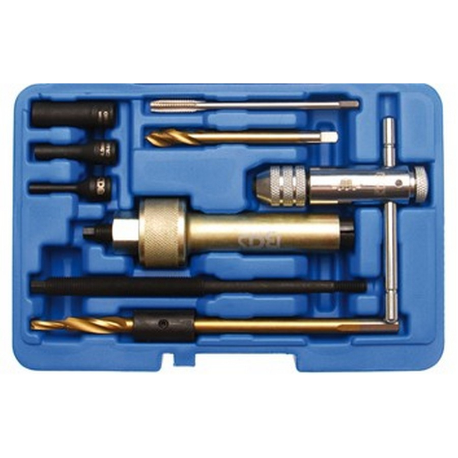9-piece glow plug removal tool kit m9 - code BGS8657