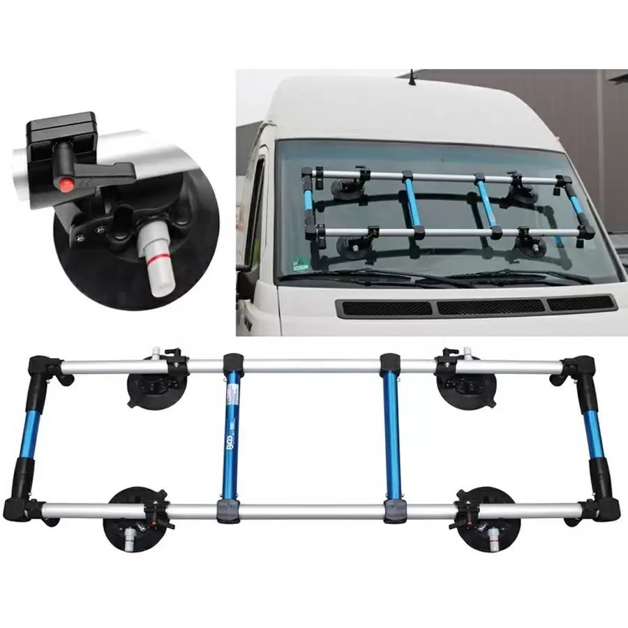 windshield installation frame with swivable suckers - code BGS8817 - image