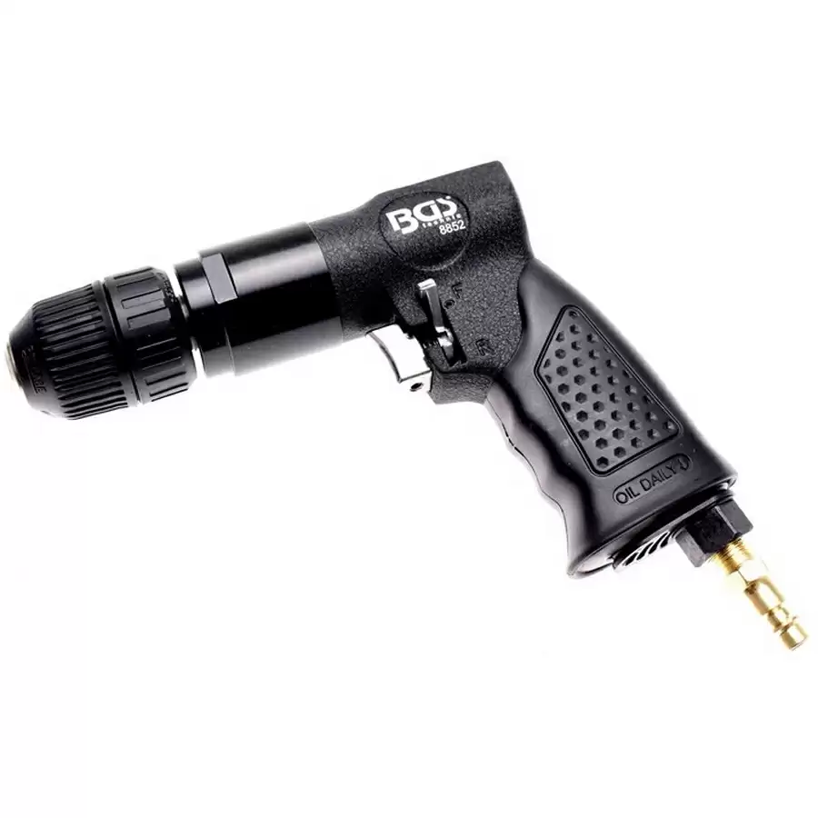 air drill with 10 mm keyless chuck - code BGS8852 - image