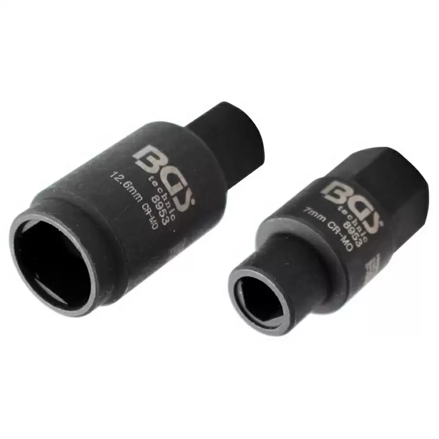 3-pt. sockets for injection pumps 7 & 12.6 mm - code BGS8953 - image