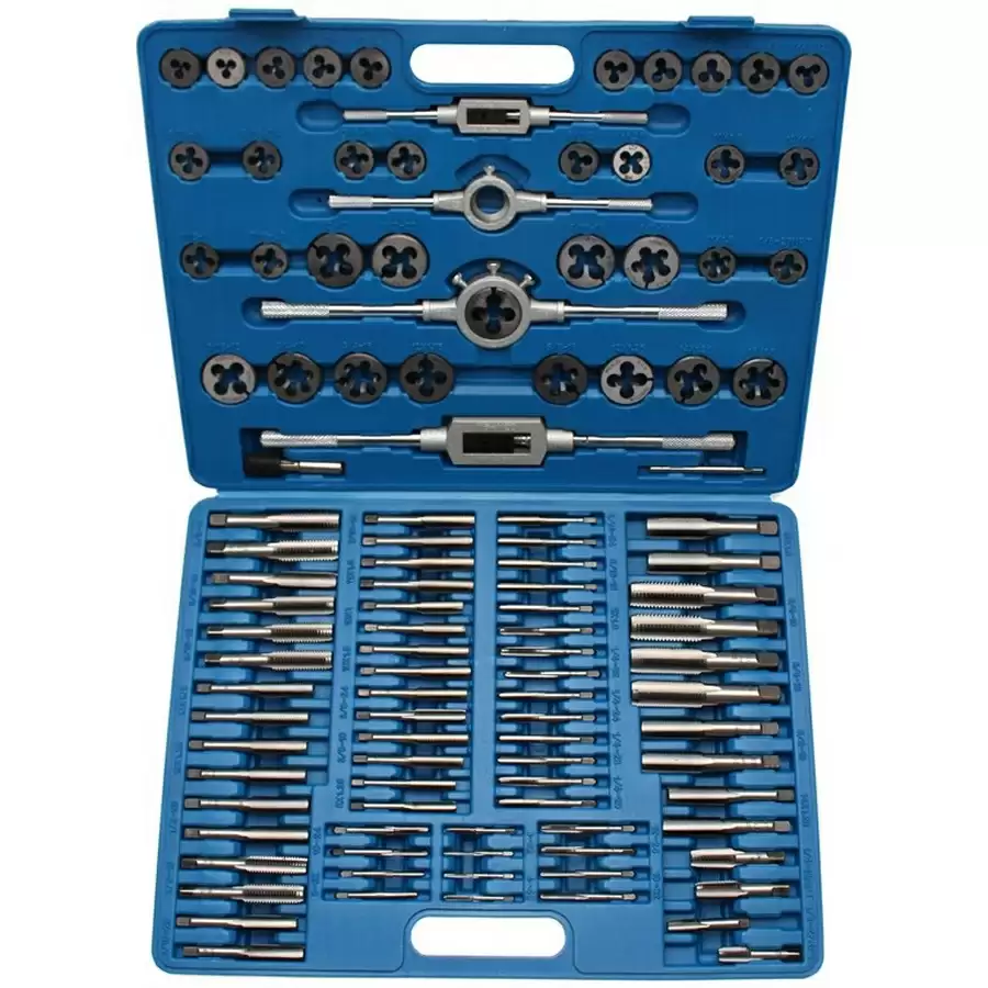 110-piece tap and die set sae and metric combined - code BGS900 - image